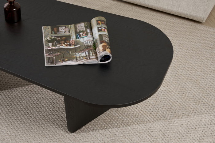 Hanah Home Ovalis - Madera Negra